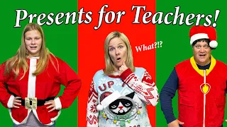 Assistant Gives Good and Bad Holiday Gifts to Her Teacher