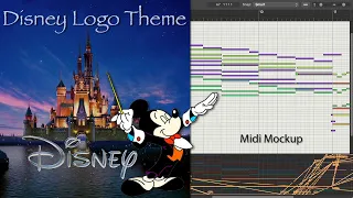 When You Wish Upon a Star (Disney Logo Theme) - Mark Mancina (Midi-Mockup)