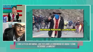 Milagros Leiva Entrevista - NOV 03 - 2/3 –Conflicto en Antamina: ¿Qué reclama la comunidad? | Willax