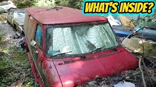 FREE ABANDONED VAN RESCUED FROM HOARDER HOUSE OPENED FOR THE FIRST TIME IN 3O YEARS!