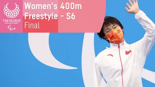 Women's 400m Freestyle - S6 | Final | Swimming | Tokyo 2020 Paralympic Games