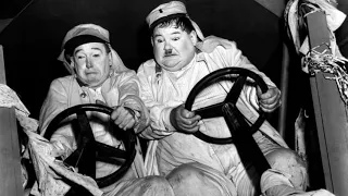 Летающая парочка (1939) Laurel & Hardy- Комедия, Война, Фильм