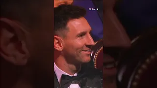 Messi Reaction to Pedri winning Kopa Trophy🥺❤