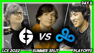 THE TRIAGE (LCS 2022 CoStreams | Summer Split | Playoffs: Day 6 | EG vs C9)