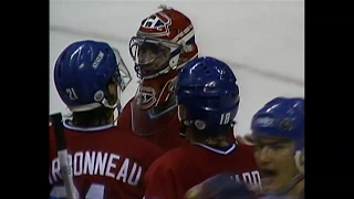 Canadiens win in Boston (1990-91)