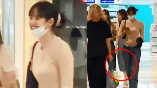 Lisa was spotted enjoying time with friends in Bangkok