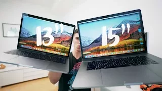 13" vs 15" 2017 Macbook Pro - FULL REVIEW