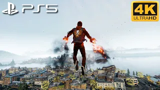 The Most Powerful! Superhero Open World Game | inFAMOUS Second Son | (4K 60FPS)