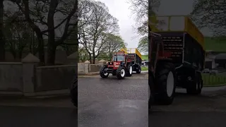 Donkey heading off to Balmoral show with the Fiat 110-90 & new Hogg silage trailer! 😎