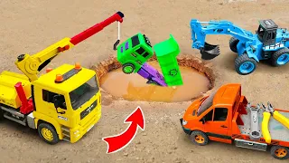 Diy tractor mini Bulldozer to making concrete road - Construction Vehicles, Road Roller #8