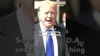 Trump reacts to verdict