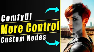 Stable Diffusion ComfyUI More Control | Image Custom Nodes ComfyUI | ComfyUI Text2img Workflow