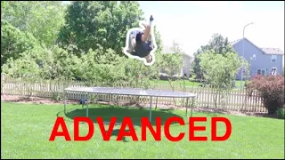 5 ADVANCED TRAMPOLINE TRICKS