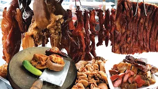 Pork Chops & Roast Duck Best Fast Dinner - Cambodia's Greatest Street Food