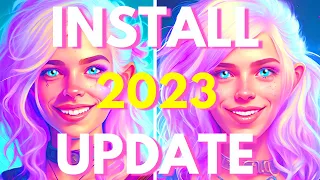 FREE 2023 Stable Diffusion PC INSTALLATION! AI Art For BEGINNERS!