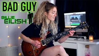 Bad Guy - Billie Eilish | Guitar Cover (SHRED VERSION)