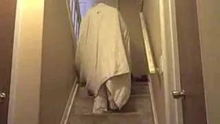 Ghost Falls down Stairs