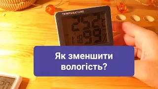 Як знизити вологу в квартирі.  Вологозбирач, осушувач, кондиціонер чи провітрювання?