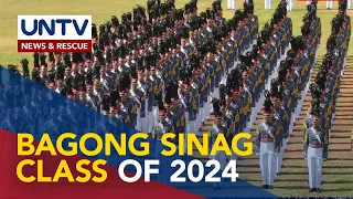 Pagtatapos ng PMA Bagong Sinag Class of 2024, pinangunahan ni PBBM; Babaeng kadete, topnotcher