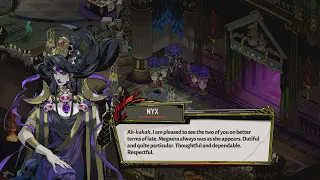Nyx Tells Zagreus What Megaera Was Like Back Before His Time