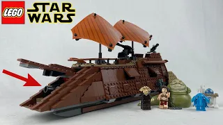 Toller Innenraum 👍 | LEGO Star Wars 'Jabba´s Sail Barge' Set (75020) Review!