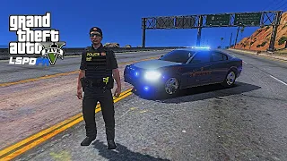 GTA 5 LSPDFR SAHP 2018 Dodge Charger Lore Friendly GSHP Based People Breaking The Laws On Highways