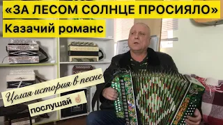 ЗА ЛЕСОМ СОЛНЦЕ ПРОСИЯЛО! Казачий романс | Шуйская гармонь!