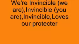 Tinie Tempah ft. Kelly Rowland Invincible [Lyrics on Screen]