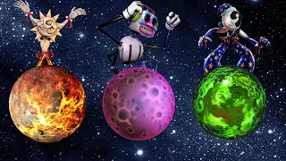 Garry's Mod FNAF ANIMATRONICS SECURITY BREACH PLANET DJ MUSIC MAN SUNDROP MOONDROP DAYCARE