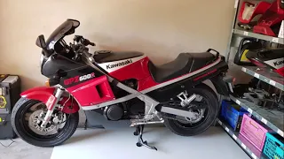 Rebuild of a 1985 GPZ600R / ZX600A1 in quick time.