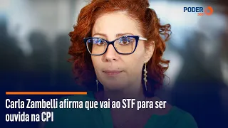 Carla Zambelli afirma que vai ao STF para ser ouvida na CPI