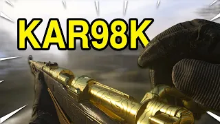 SO....the KAR98K SETUP in MODERN WARFARE: Team Death Match (no commentary)