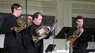 Kerry Turner Quartet #1. Saint-Petersburg Philharmonic Horn Quartet