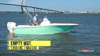 Tidewater 198 CC Adventure (2019-) Test Video - By BoatTEST.com