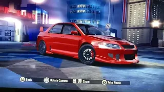 Need for speed carbon Mitsubishi Lancer Evolution all body kits