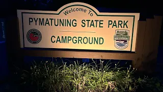 Pymatuning State Park Andover Ohio Campground Site tour 2023