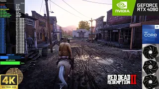 Red Dead Redemption 2 - RTX 4090 | 4K DLSS ULTRA