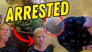 Warning Turns into an Arrest When Old Lady Goes OVERBOARD at Movie Theater