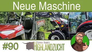 FarmVlog #90: Eine neue Maschine kommt auf den Hof / Der Steyr bekommt  Pflege und Service