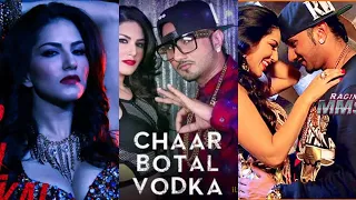 Chaar Bottle Vodka 🤍 Slowed Reverb Status | Yo Yo Honey Singh WhatsApp Status | Sunny Leone Status |