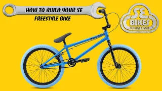 SE Freestyle Bike Assembly Guide