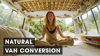 Beautifully Rustic Permaculture Campervan Conversion (Van Tour)