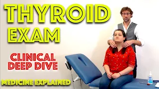 How to Perform A Thyroid Exam - Clinical Skills - Dr Gill