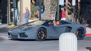 Super Cars in Scottsdale Arizona | Lamborghini Aventador Roadster, Mansory Ferrari 488, Mclaren 650S