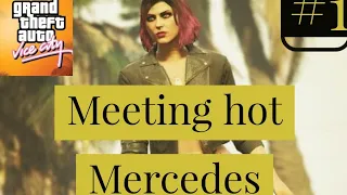 Meeting hot Mercedes in  GTA vice city