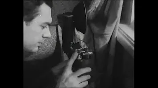 обнаружение и фиксация следов пальцев, 1957, учебный фильм, криминалистика