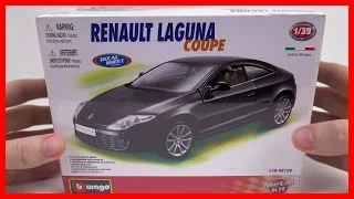 Car Renault Laguna Coupe. Toy Car for kids. Bburago. Diecast model. Scale model.