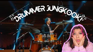 BTS (방탄소년단) 'Dynamite' @ Music On A Mission | MusiCares REACTION!! DRUMMER JUNGKOOK 😍🔥