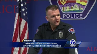 3 APD officers on leave after firing weapons during shooting