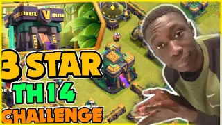 EASILY 3 STAR LAST TOWN HALL 14 CHALLENGE IN CLASH OF CLANS | SPELL SWAG ATTACK | COC